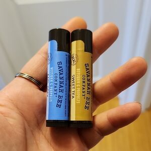 💙5for25   NEW! 2pcs Savannah Bee Lip Balm Set